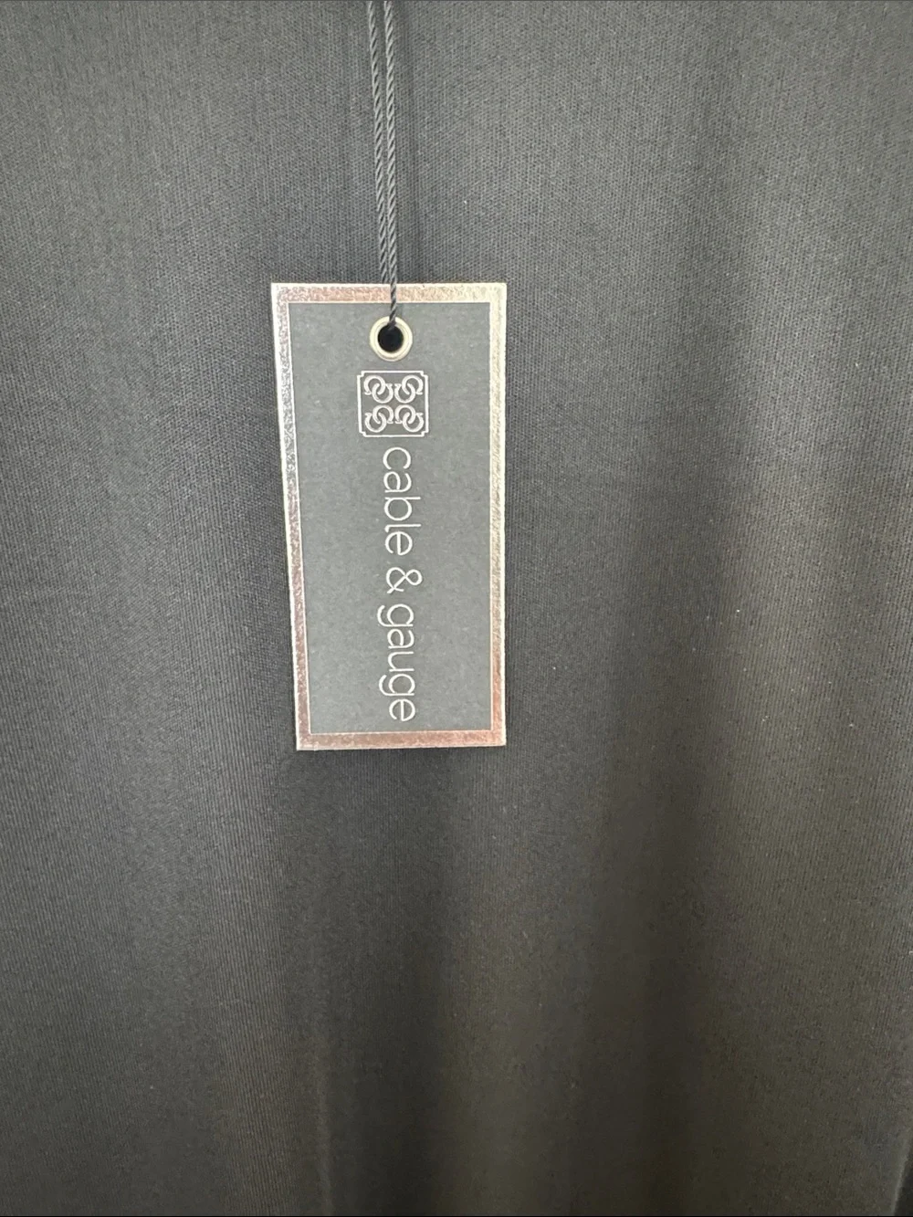 Cable and Gauge Sequined Duster